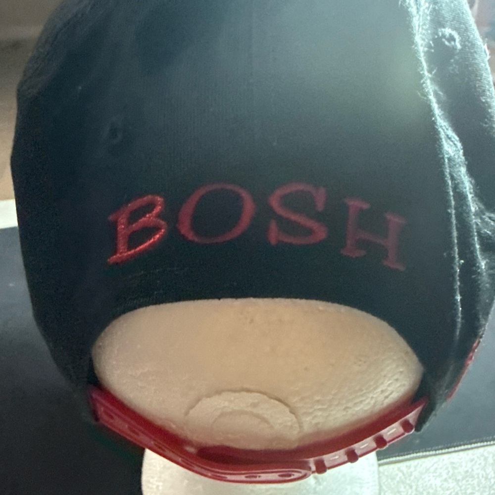 Vintage 90s 00s New Era 59fifty Miami Heat SnapBack Hat Cap Chris Bosh - Picture 3 of 5